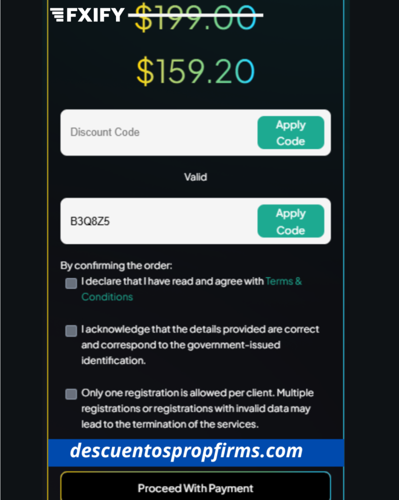 Fxify Coupon 2025